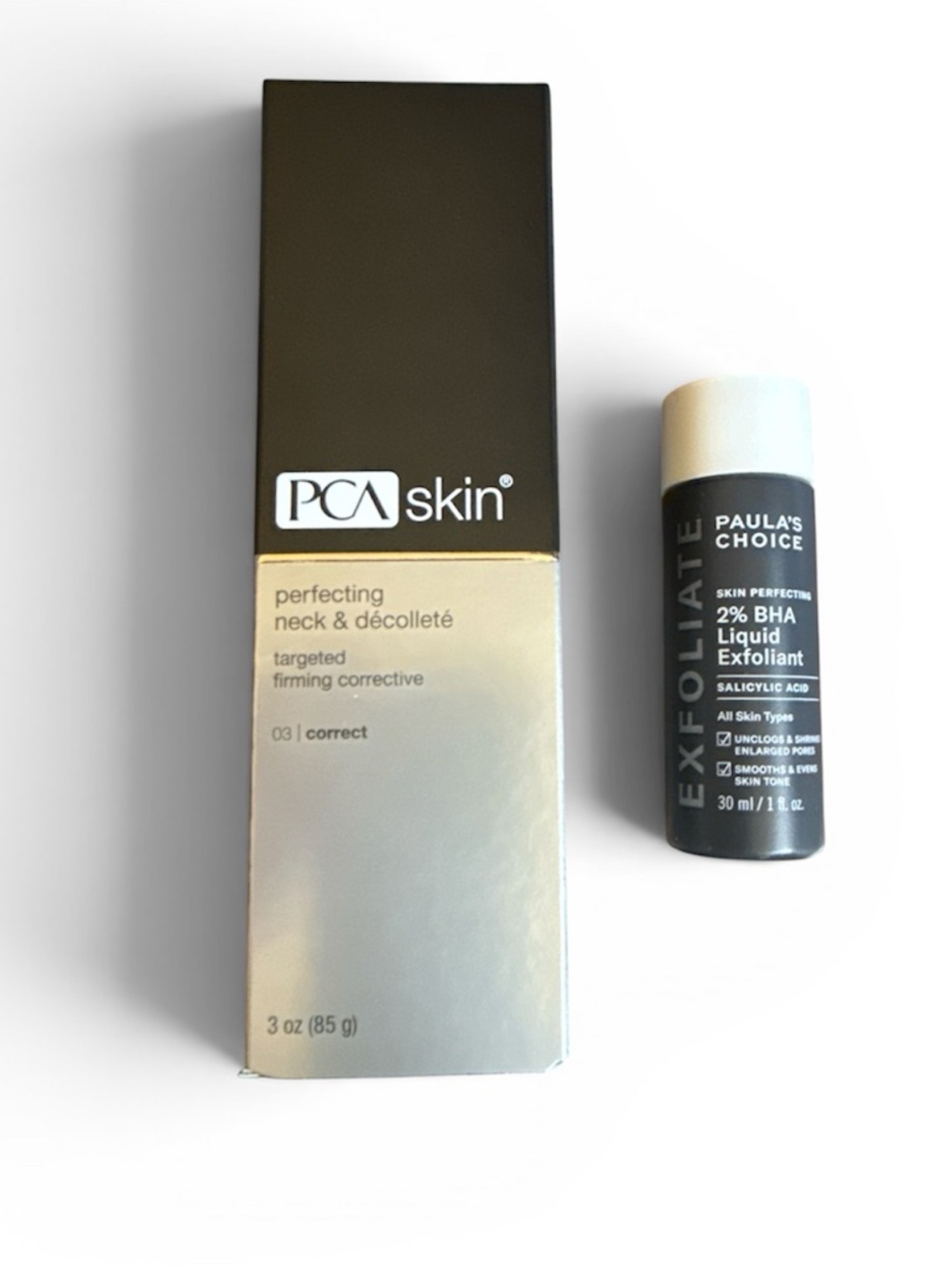 PCA Skin Perfecting Neck & Décolleté Paula’s Choice 2% BHA Liquid Exfoliant NEW